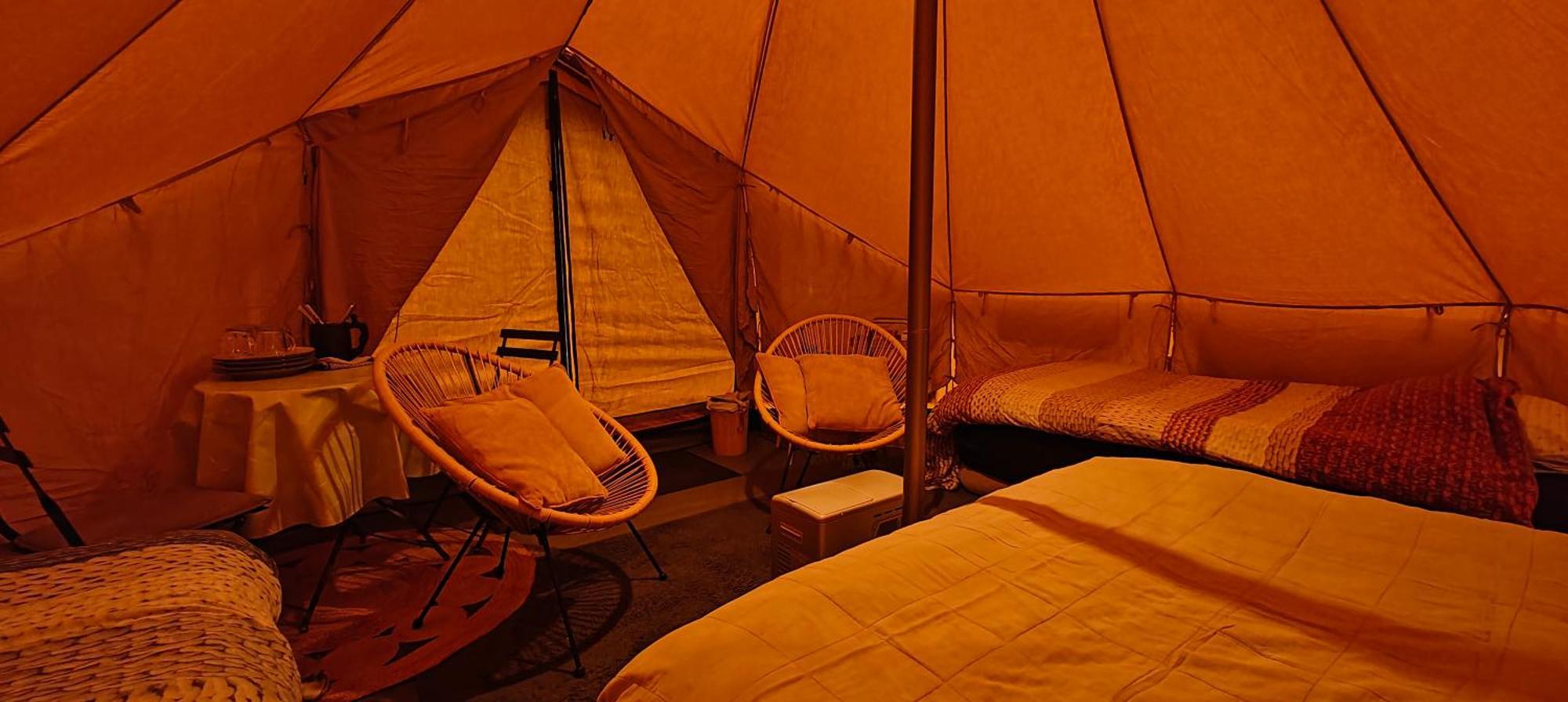 Hotel Au Pied Du Trieu, The Glamping Experience Labroye Exterior foto