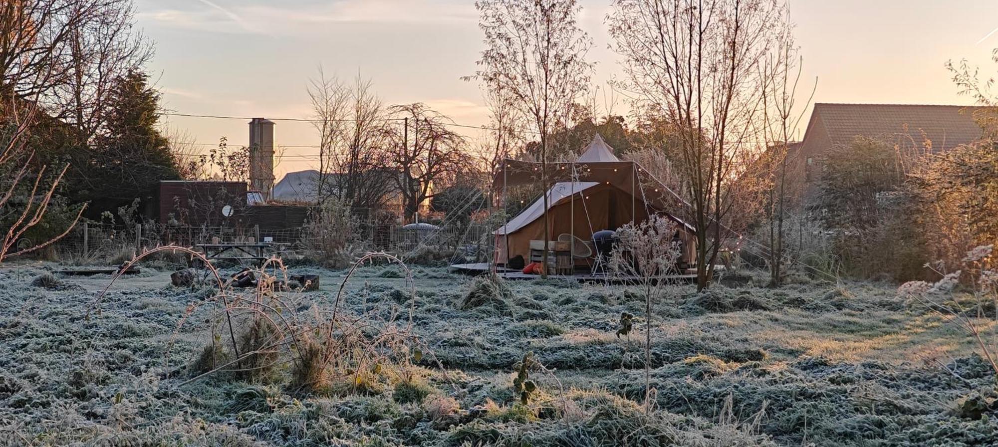 Hotel Au Pied Du Trieu, The Glamping Experience Labroye Exterior foto
